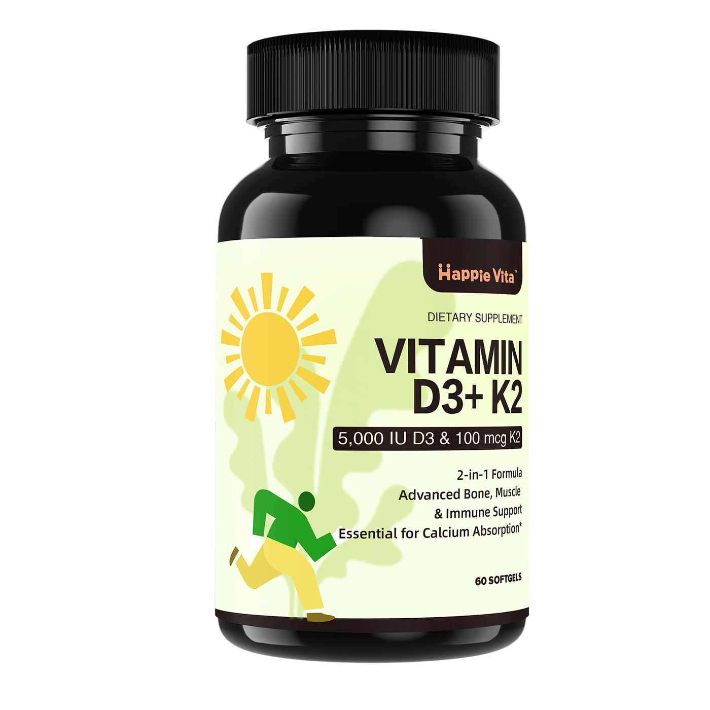 Vitamin D3 K2, Vitamin D3 5000 IU