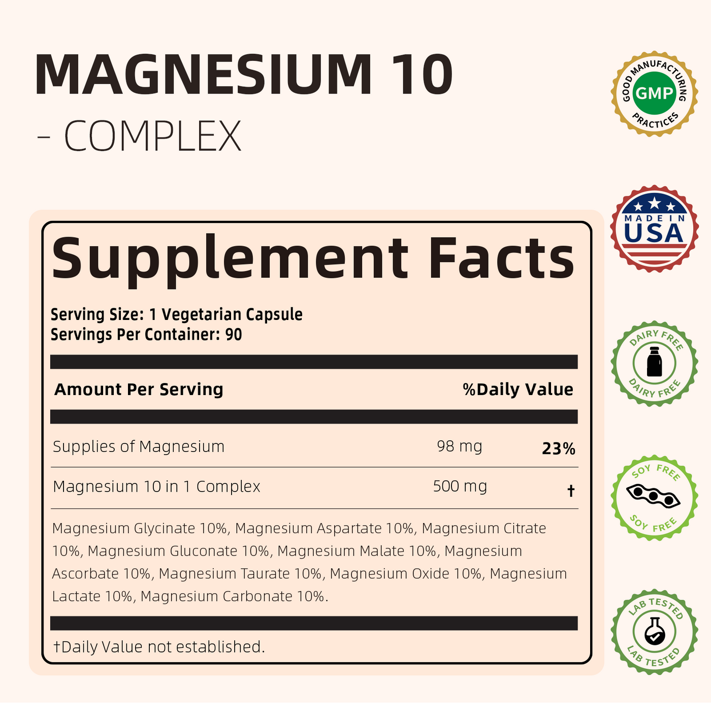 MagMax10 Magnesium Complex