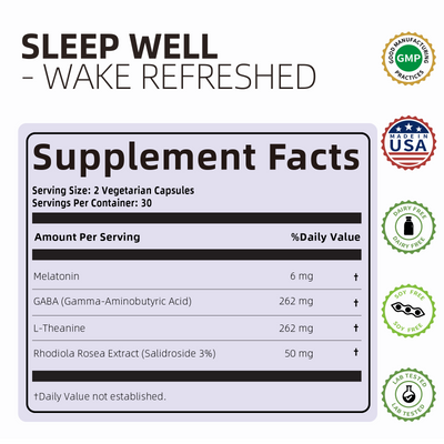 4 in 1 Sleep Aid with Melatonin