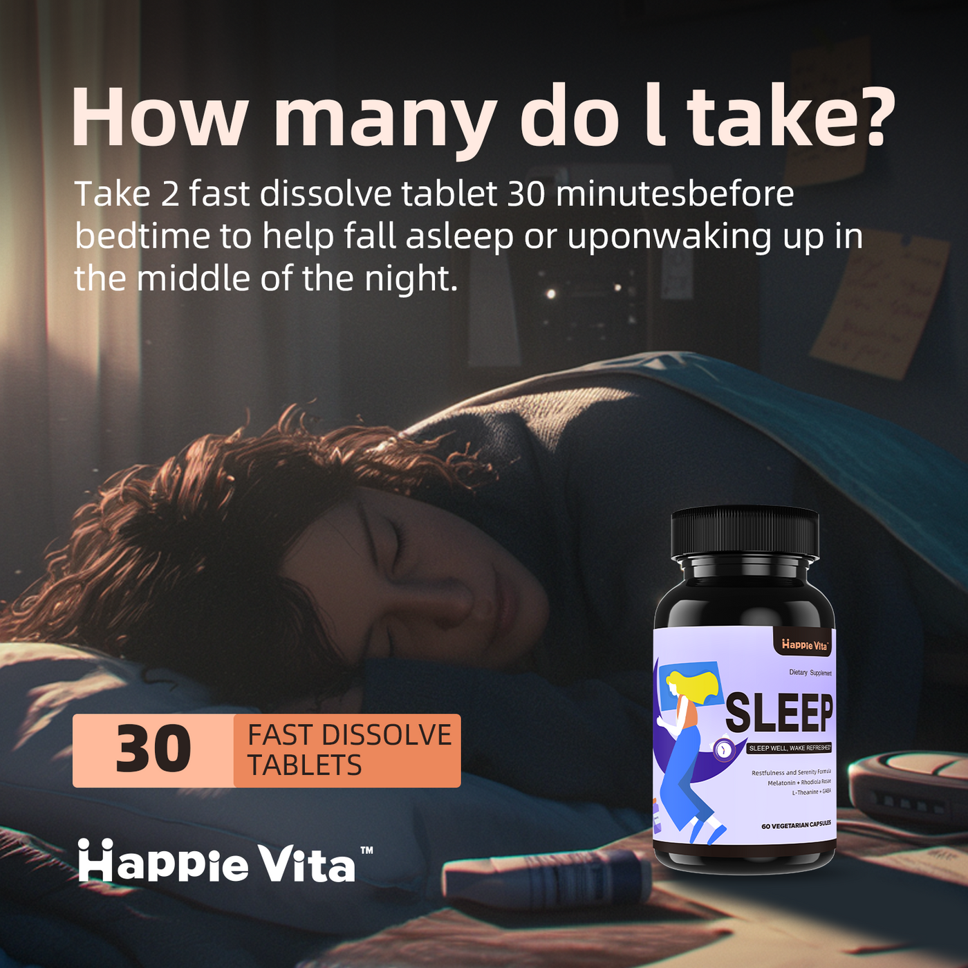 4 in 1 Sleep Aid with Melatonin