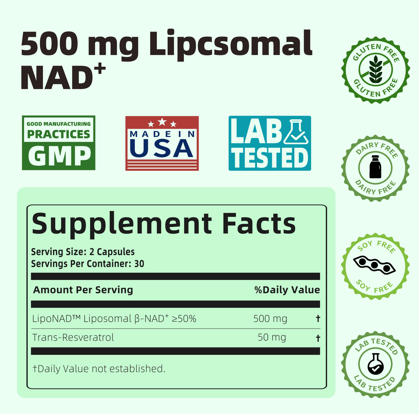 Happievita Liposomal NAD with Resveratrol